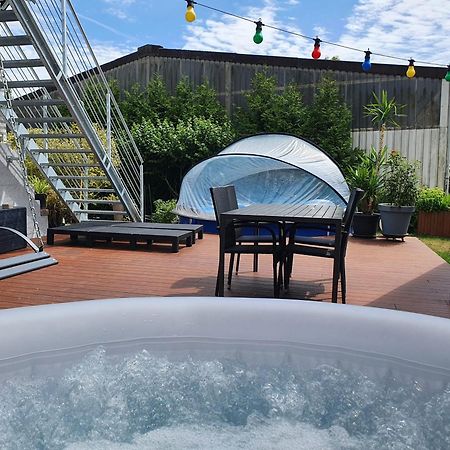 Kornhaus - Schoene Ferienwohnung Mit Pool, Kamin Und Terrasse เกิตทิงเงน ภายนอก รูปภาพ
