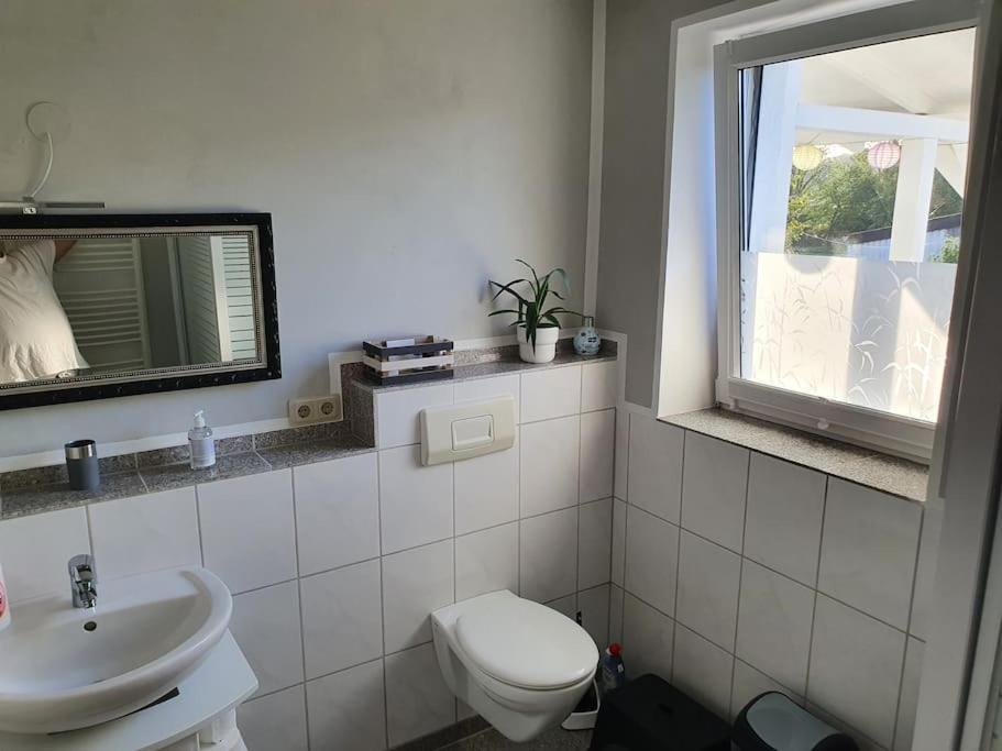 Kornhaus - Schoene Ferienwohnung Mit Pool, Kamin Und Terrasse เกิตทิงเงน ภายนอก รูปภาพ