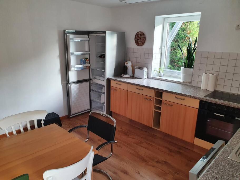 Kornhaus - Schoene Ferienwohnung Mit Pool, Kamin Und Terrasse เกิตทิงเงน ภายนอก รูปภาพ