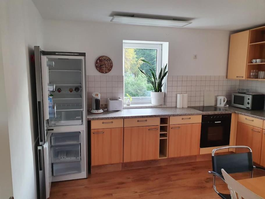 Kornhaus - Schoene Ferienwohnung Mit Pool, Kamin Und Terrasse เกิตทิงเงน ภายนอก รูปภาพ
