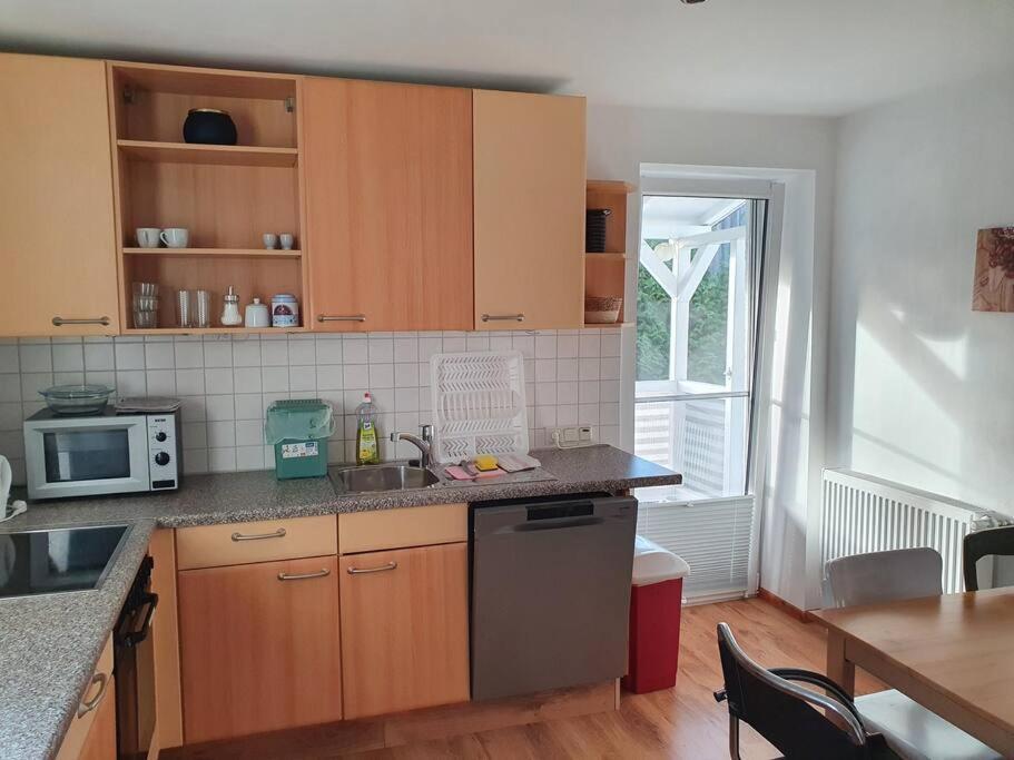 Kornhaus - Schoene Ferienwohnung Mit Pool, Kamin Und Terrasse เกิตทิงเงน ภายนอก รูปภาพ