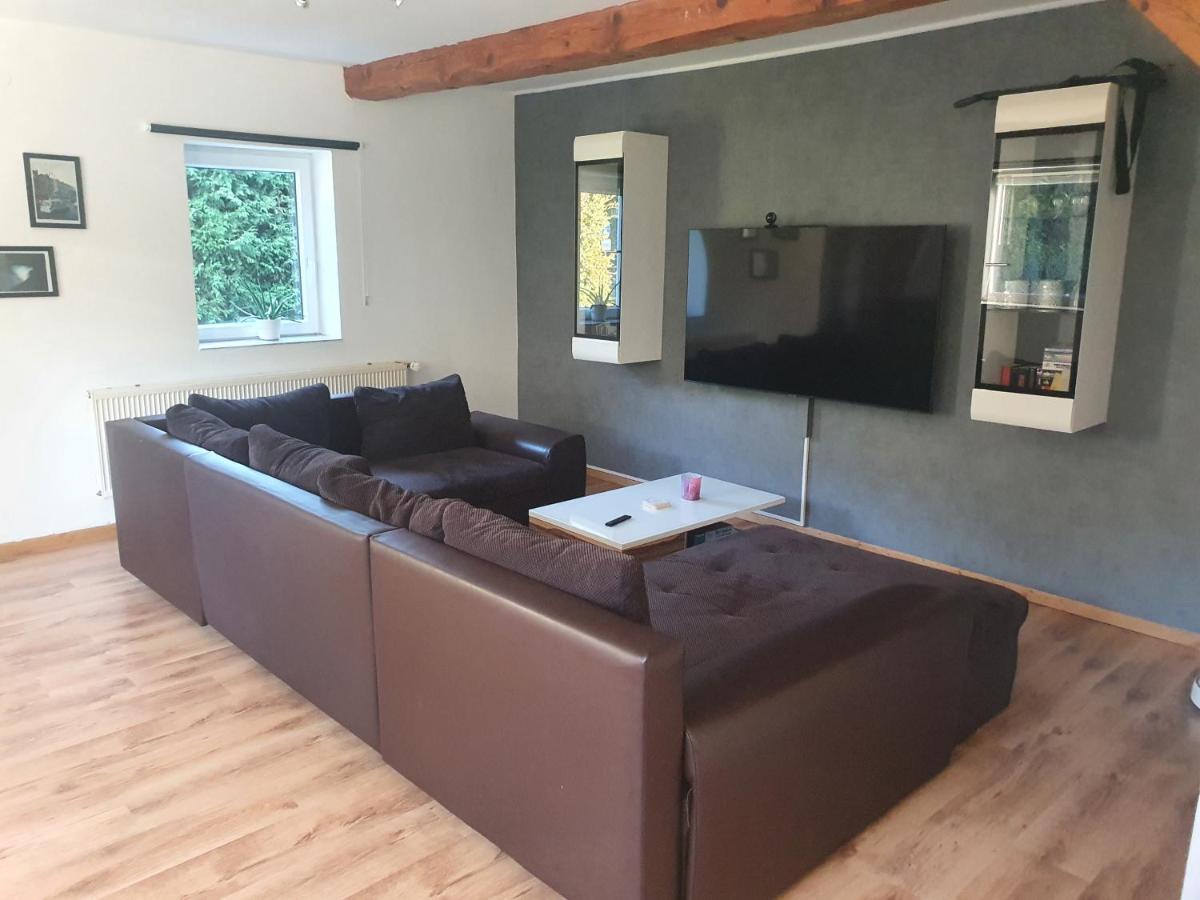 Kornhaus - Schoene Ferienwohnung Mit Pool, Kamin Und Terrasse เกิตทิงเงน ภายนอก รูปภาพ