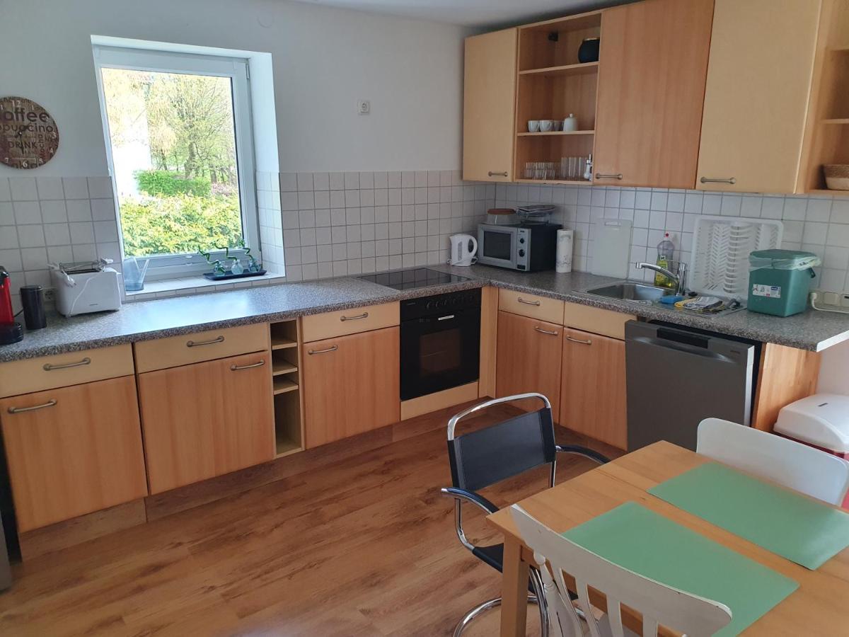 Kornhaus - Schoene Ferienwohnung Mit Pool, Kamin Und Terrasse เกิตทิงเงน ภายนอก รูปภาพ